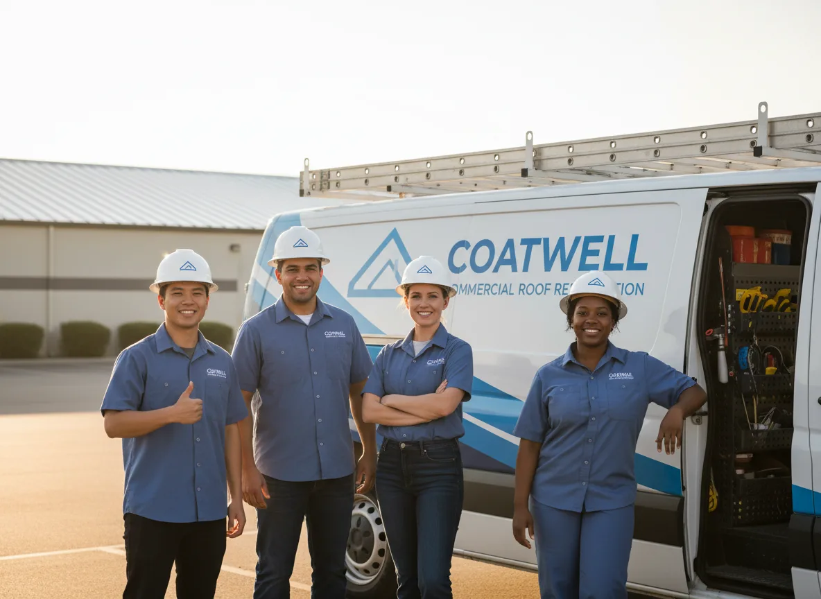 Commercial roof coating company in Long Beach, MS